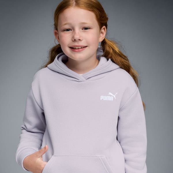 Sudadera con capucha Basic Essentials para niños grandes, LILAC CRUSH, extralarge