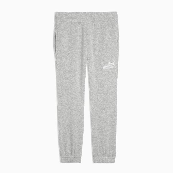 Basic Essentials Little Kids' Fleece Joggers, LIGHT HEATHER GREY, extralarge
