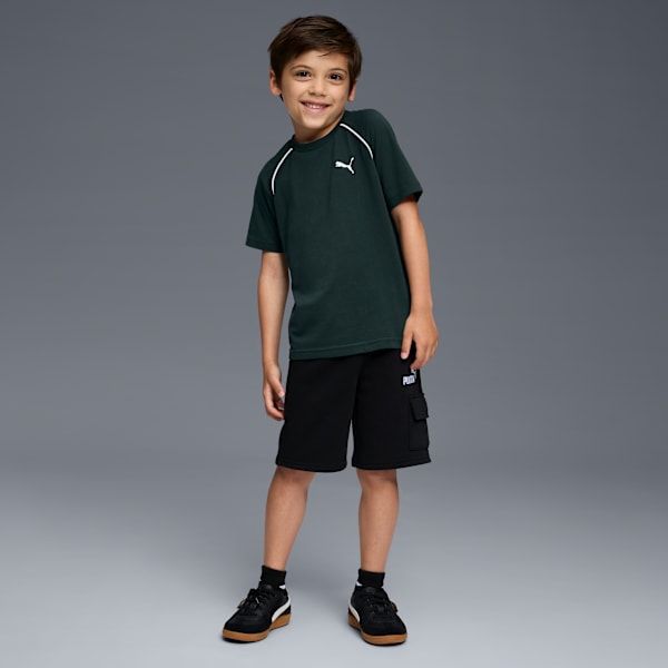 Short cargo en molleton Basic Essentials Enfant et adolescent, PUMA BLACK, extralarge