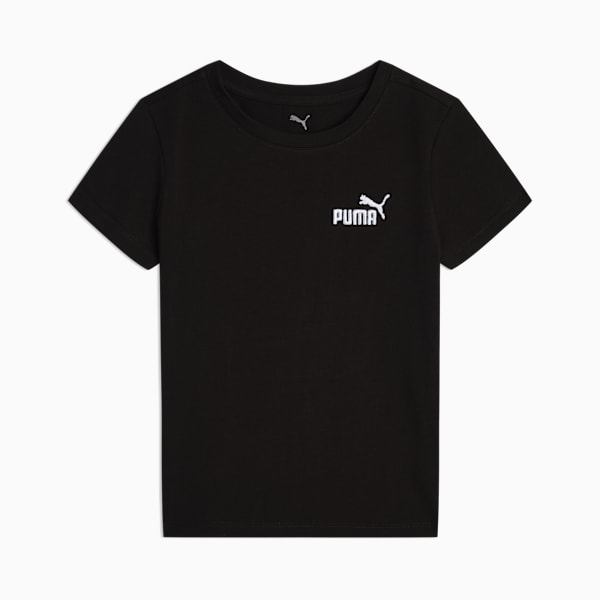 Essentials Big Kids' Baby Tee, PUMA BLACK, extralarge