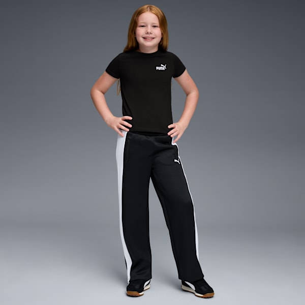 Essentials Big Kids' Baby Tee, PUMA BLACK, extralarge