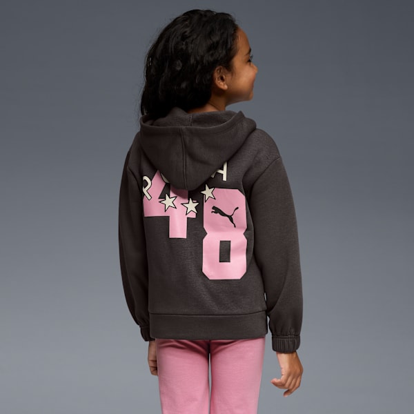 Class Pack Big Kids' Fleece Hoodie, DUSKY GREY, extralarge