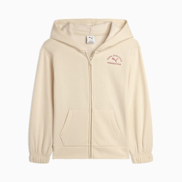 Class Pack Big Kids' Fleece Hoodie, ALPINE SNOW, extralarge