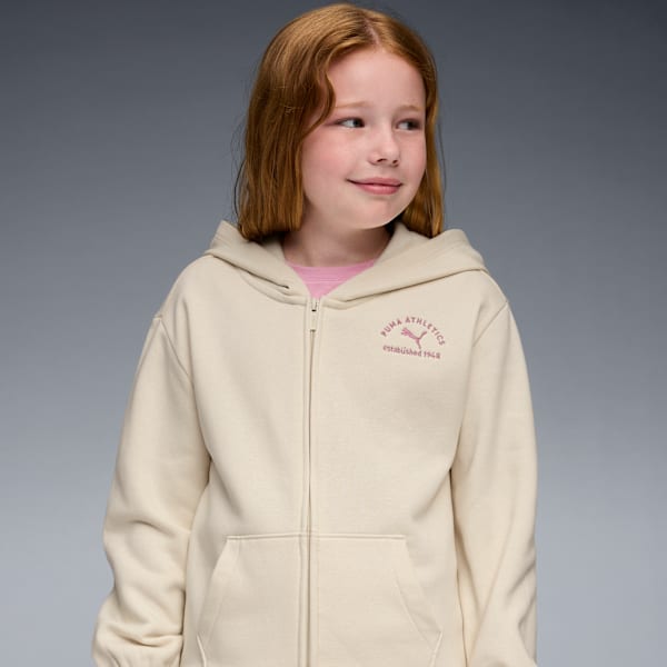 Sudadera con capucha de tejido polar Class Pack para jóvenes, ALPINE SNOW, extralarge