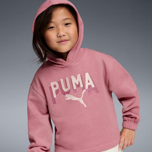 Sudadera con capucha de tejido polar Class Pack para jóvenes, POISED PINK, extralarge