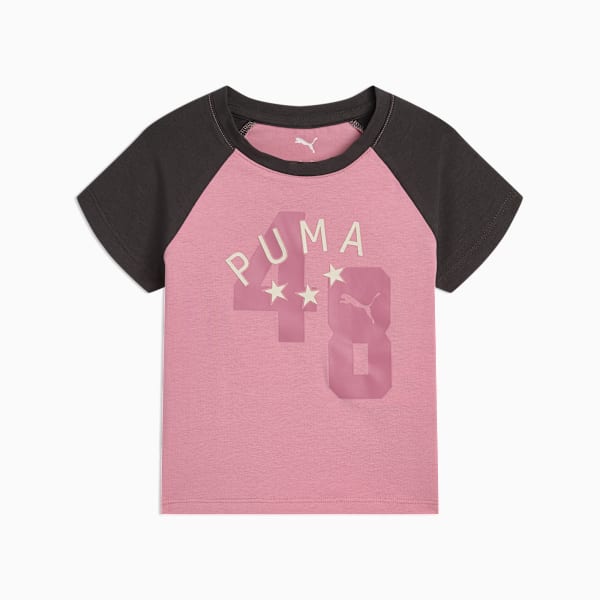Class Pack Little Kids' Stretch Baby Tee, POISED PINK, extralarge
