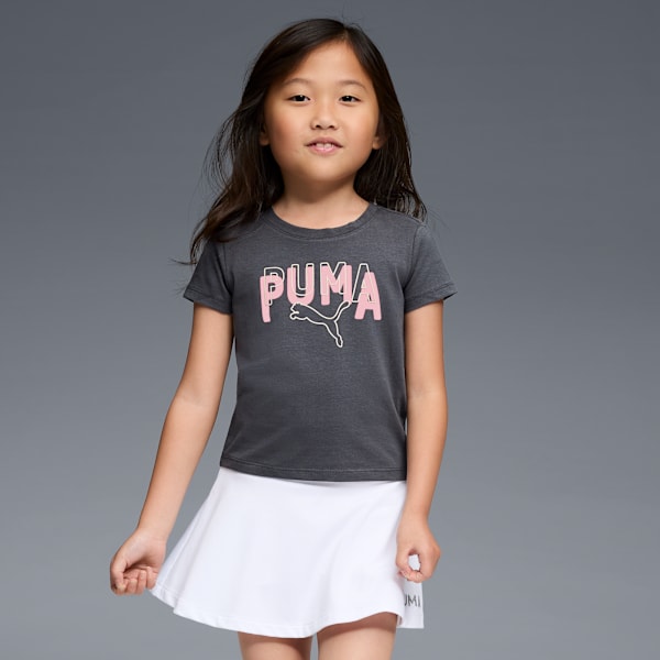 Class Pack Big Kids' Stretch Baby Tee, DUSKY GREY, extralarge