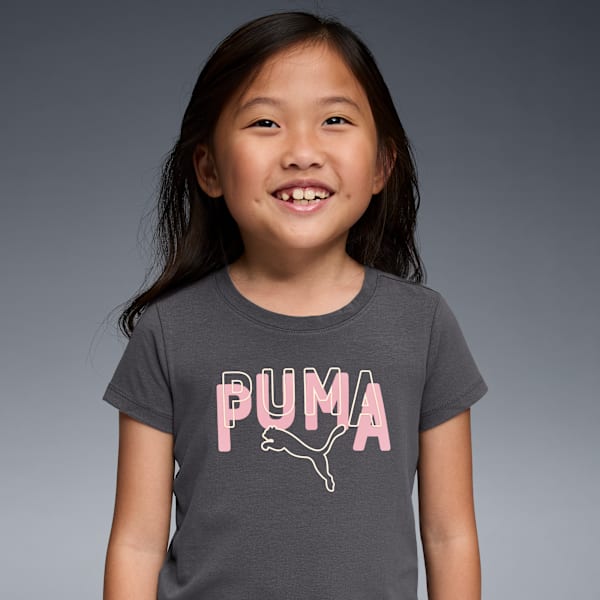 Class Pack Big Kids' Stretch Baby Tee, DUSKY GREY, extralarge