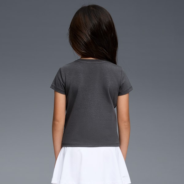 Class Pack Big Kids' Stretch Baby Tee, DUSKY GREY, extralarge