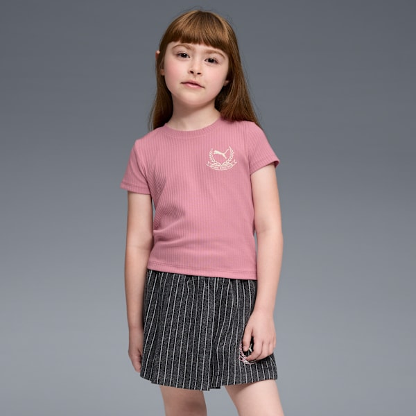 Playera corta Class Pack para niños grandes, POISED PINK, extralarge