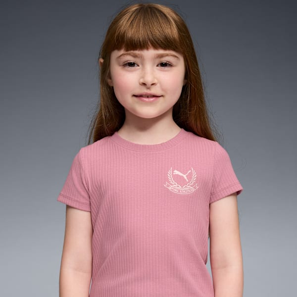 Class Pack Big Kids' Baby Tee, POISED PINK, extralarge