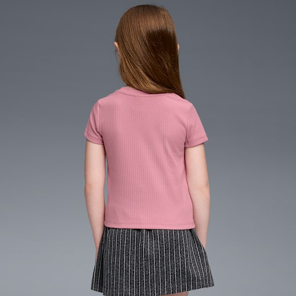 Class Pack Big Kids' Baby Tee, POISED PINK, extralarge