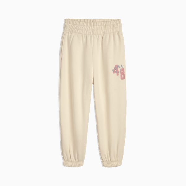 Class Pack Big Kids' High Waist Fleece Joggers, ALPINE SNOW, extralarge