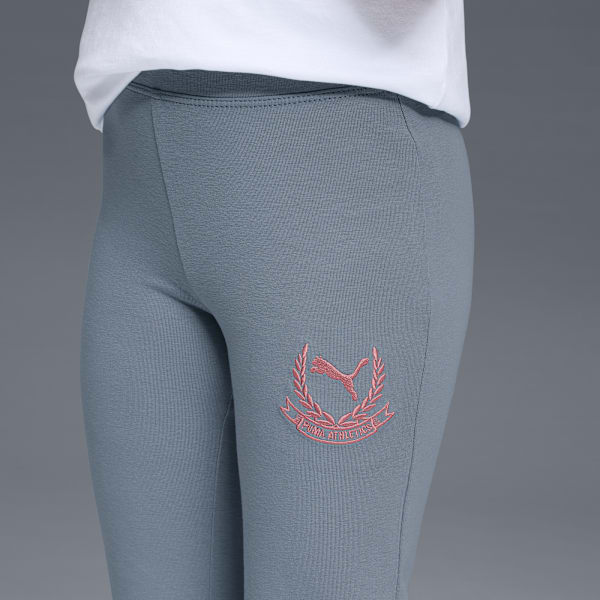 Class Pack Big Kids' High Waist Flared Leggings, COOL BLUE, extralarge
