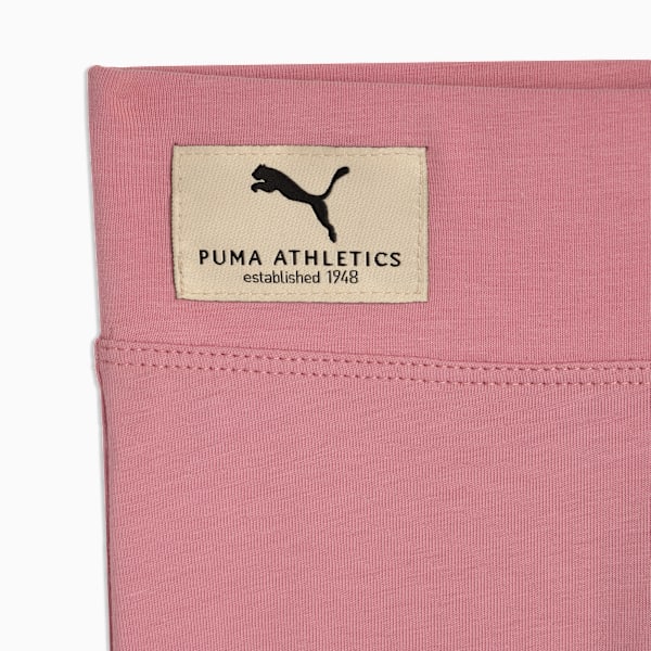 Class Pack Big Kids' High Waist Flared Leggings, POISED PINK, extralarge