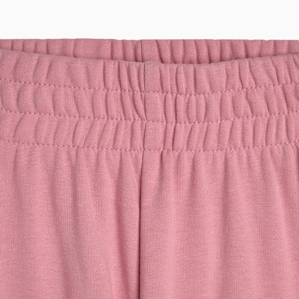 Pants de pierna ancha en tejido de rizo francés Class Pack para niñas pequeñas., POISED PINK, extralarge