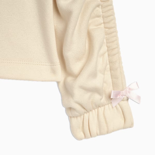 Bow Society Big Kids' Fleece Crewneck Sweatshirt, ALPINE SNOW, extralarge