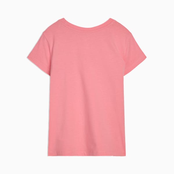 Playera de jersey de algodón Bow Society para niños pequeños, PINKSCAPE, extralarge