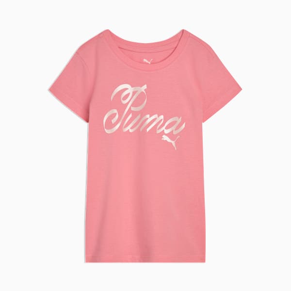 Playera de jersey de algodón Bow Society para niños pequeños, PINKSCAPE, extralarge