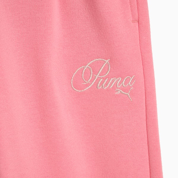 Pantalon en molleton à jambes larges Bow Society Enfant, PINKSCAPE, extralarge