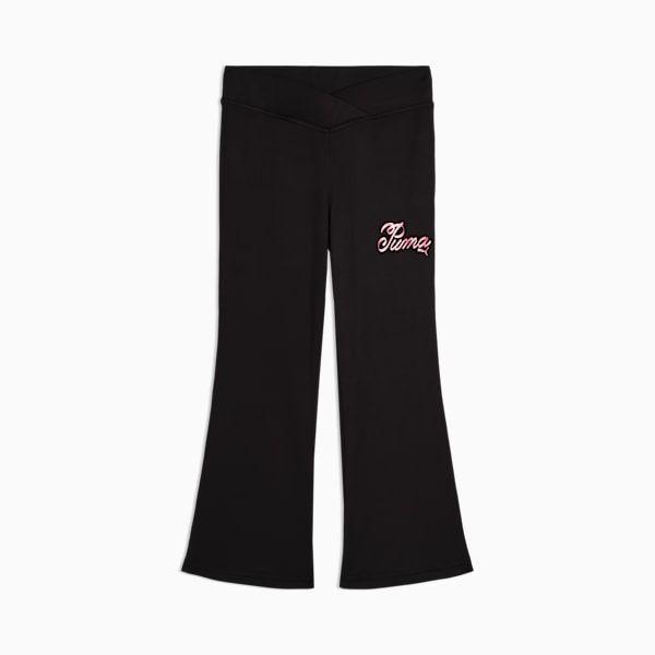 Legging évasé Bow Society Enfant, PUMA BLACK, extralarge