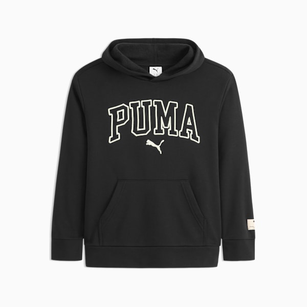 Class Pack Big Kids' Fleece Hoodie, PUMA BLACK, extralarge