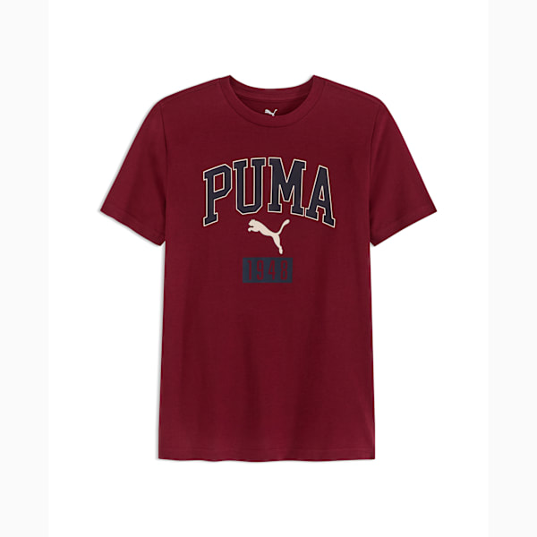Class Pack Little Kids' Graphic Tee, RUBY SHIMMER, extralarge