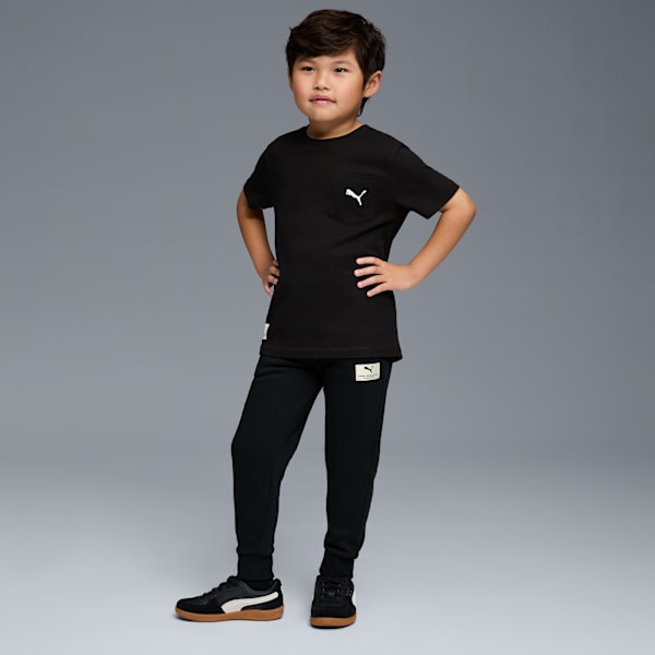 Playera con bolsillo Class Pack para niños grandes, PUMA BLACK, extralarge