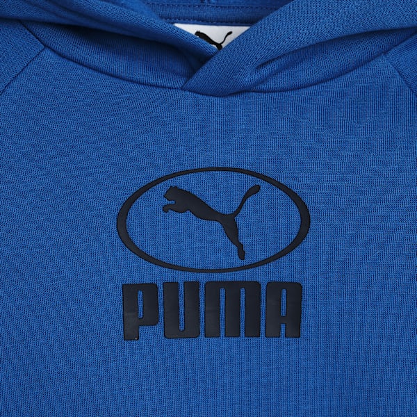Sudadera con capucha de tejido polar Sport Pack para niños pequeños, MOUNTAIN BLUE, extralarge