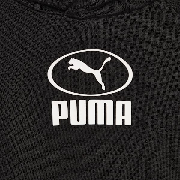 Chandail à capuchon en molleton Sport Pack Enfant et adolescent, PUMA BLACK, extralarge