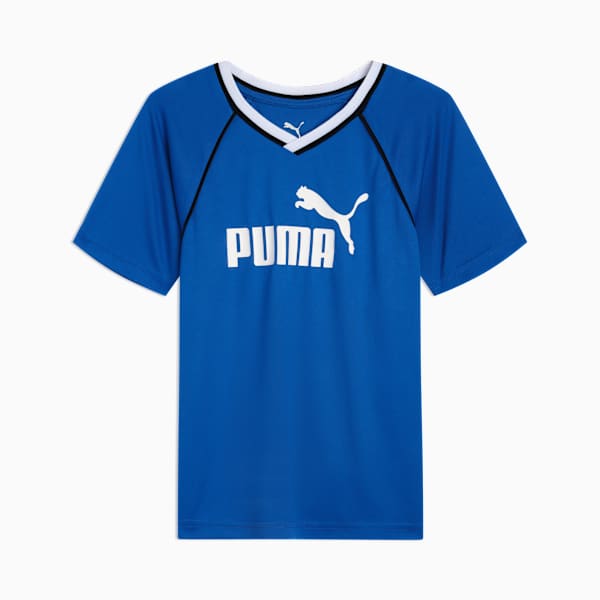 Sport Pack Big Kids' Cotton Jersey Tee, MOUNTAIN BLUE, extralarge