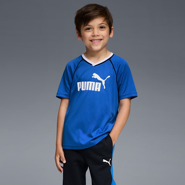 T-shirt en jersey de coton Sport Pack Enfant, MOUNTAIN BLUE, extralarge