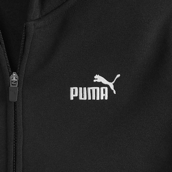 Basic Essentials Big Kids' Hoodie, PUMA BLACK, extralarge