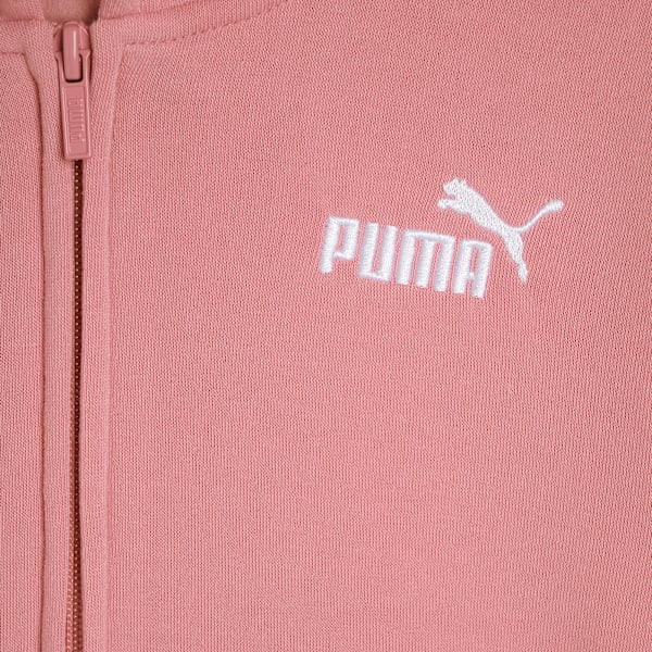 Sudadera con capucha Basic Essentials para niños pequeños, POISED PINK, extralarge