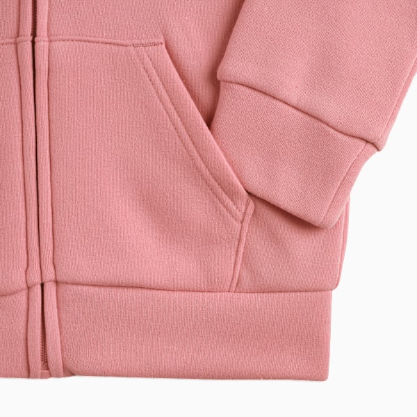 Sudadera con capucha Basic Essentials para niños pequeños, POISED PINK, extralarge