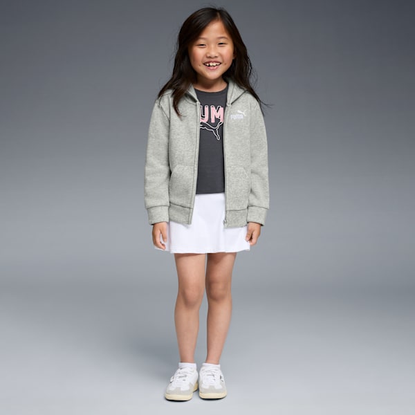 Chandail à capuchon Basic Essentials Enfant et adolescent, LIGHT HEATHER GREY, extralarge