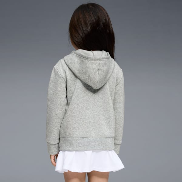 Chandail à capuchon Basic Essentials Enfant et adolescent, LIGHT HEATHER GREY, extralarge