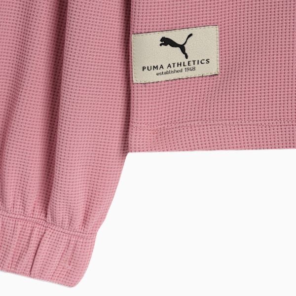 Class Pack Big Kids' Polo Waffle Knit Polo, POISED PINK, extralarge