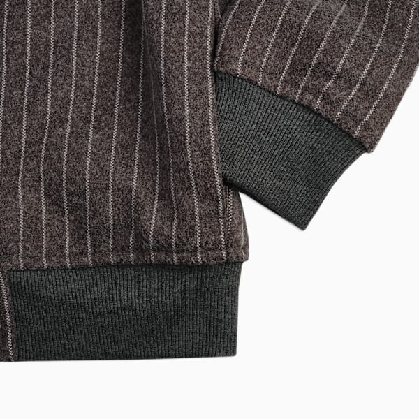 Class Pack Big Kids' Faux Wool Track Jacket, DUSKY GREY, extralarge