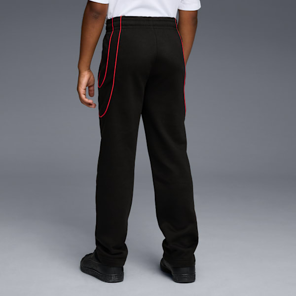 Essentials Big Kids' Fleece Pants, PUMA BLACK, extralarge