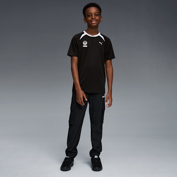 House of Graphics Big Kids' Graphic Tee, PUMA BLACK, extralarge