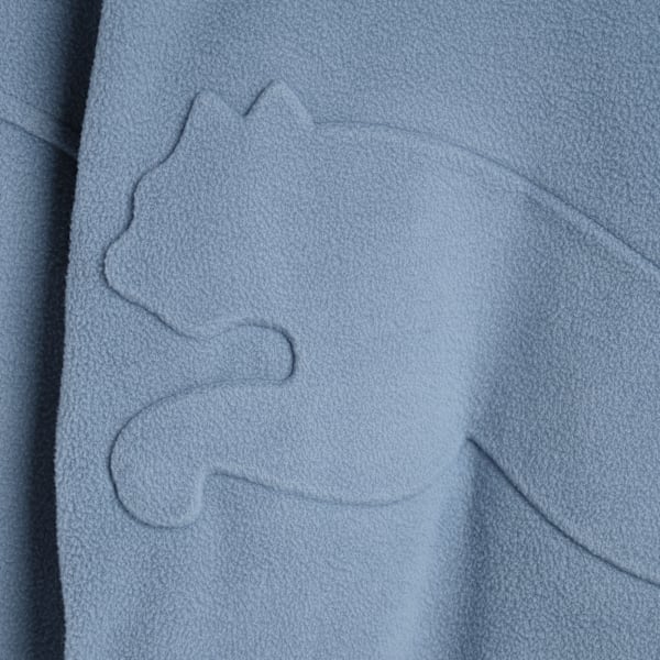 Veste gaufrée en micro-molleton Enfant, COOL BLUE, extralarge