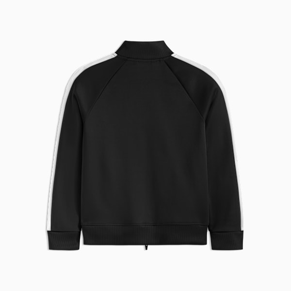 T7 Little Kids' Heavyweight Track Jacket, PUMA BLACK, extralarge