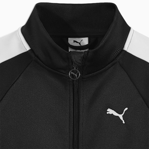 T7 Little Kids' Heavyweight Track Jacket, PUMA BLACK, extralarge