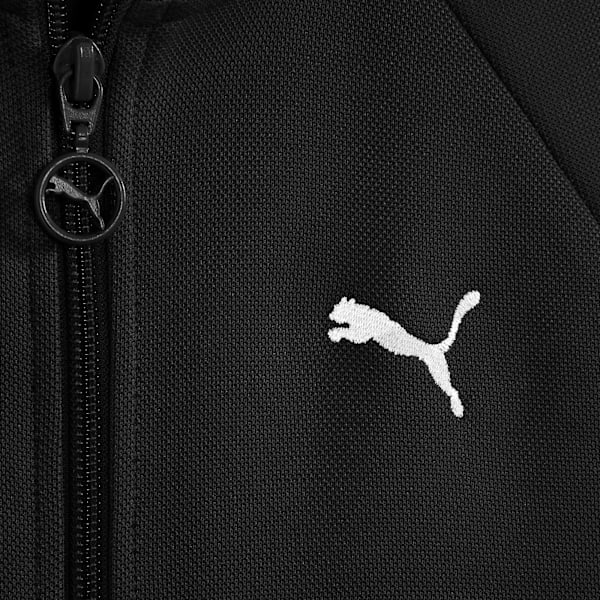 T7 Little Kids' Heavyweight Track Jacket, PUMA BLACK, extralarge