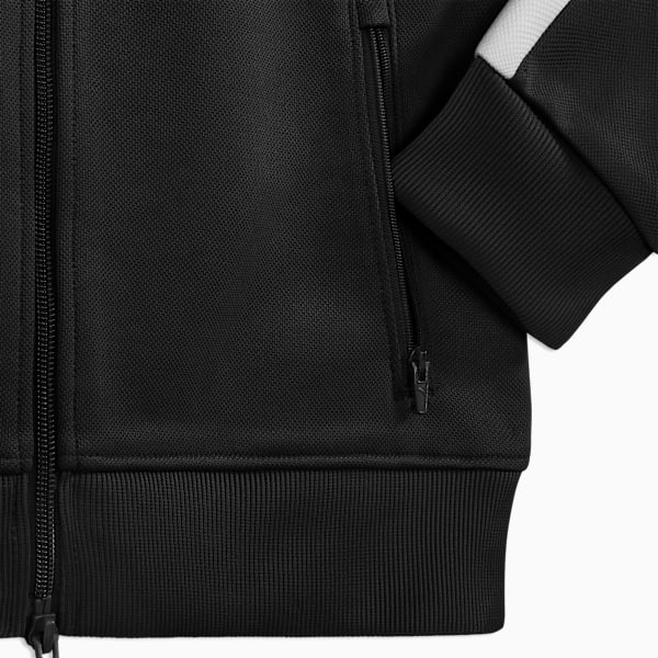 T7 Little Kids' Heavyweight Track Jacket, PUMA BLACK, extralarge