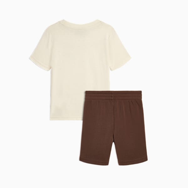 Matching Sets Toddlers' Tee and Fleece Shorts, ALPINE SNOW, extralarge