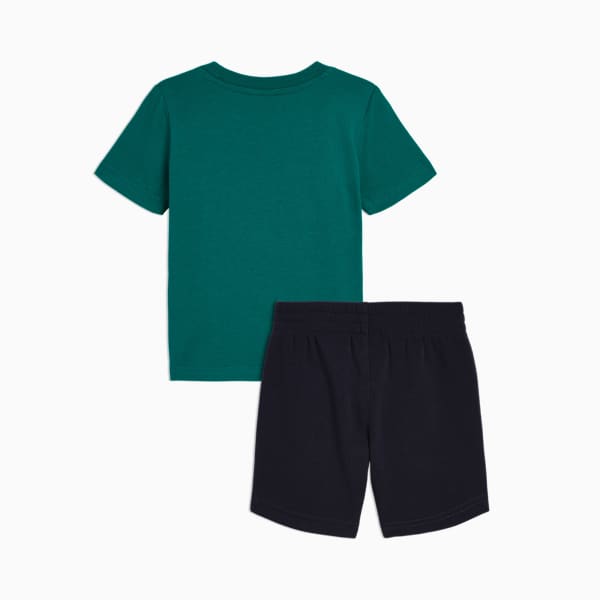 Matching Sets Toddlers' Tee and Fleece Shorts, WILD GREEN, extralarge
