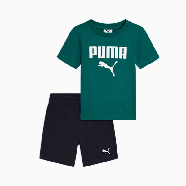 Matching Sets Toddlers' Tee and Fleece Shorts, WILD GREEN, extralarge