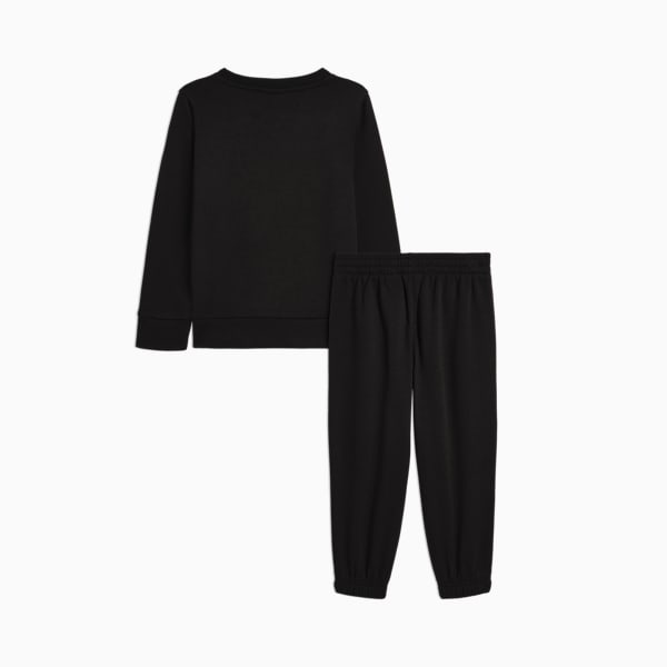 Ensembles assortis chandail et pantalon de survêtement en molleton de coton Bébé, PUMA BLACK, extralarge